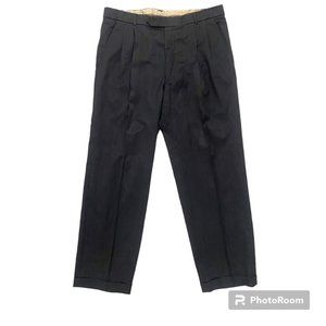 Ballin Classic Comfort-"EZE" Super 120's Wool Dark Gray‎ Trousers Men's 36